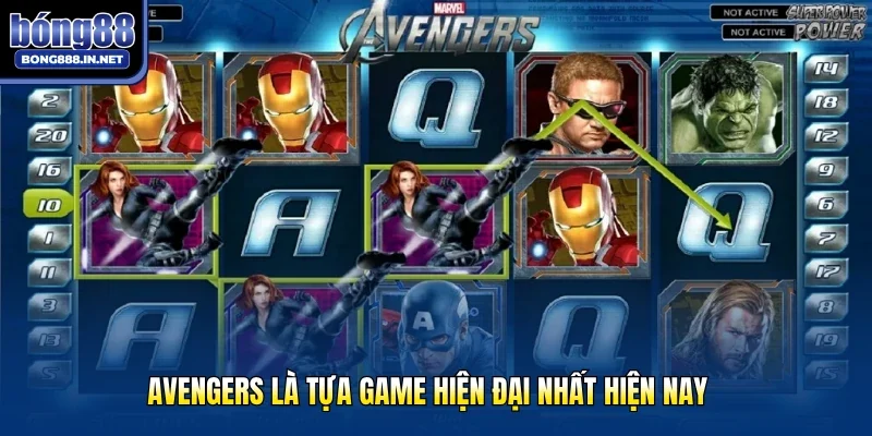 Avengers là tựa game hiện đại nhất hiện nay